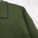 Cashmere Collar Sweater - NEWSED