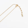 Cassandra Logo Hexagon GP Gold Necklace