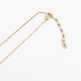 Cassandra Logo Hexagon GP Gold Necklace - NEWSED