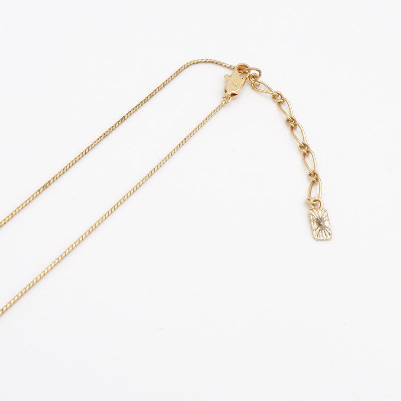 Cassandra Logo Hexagon GP Gold Necklace - NEWSED