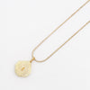 Cassandra Logo Hexagon GP Gold Necklace