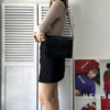 Cassandra Logo Leather One Shoulder Bag