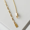 Cassandra Logo Motif GP Gold Necklace
