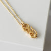 Cassandra Logo Motif GP Gold Necklace