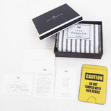 アニヤ ハインドマーチ Caution Magnetic Caution・AHロゴ入り マグネット カードケース イエロー レディース - NEWSED