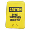 アニヤ ハインドマーチ Caution Magnetic Caution・AHロゴ入り マグネット カードケース イエロー レディース