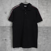 Dior Homme 黑色 CD 徽标刺绣短袖 Polo 衫