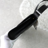 ディオール ヴィンテージ CDロゴ レザー ショルダーバッグ ブラック タグ付き未使用品 - NEWSED