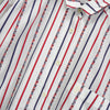 Christian Dior Sport Vintage Striped CD Logo Long Sleeve Shirt in White, Red, and Navy