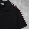 Dior Homme 黑色 CD 徽标刺绣短袖 Polo 衫