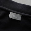 Dior Homme 黑色 CD 徽标刺绣短袖 Polo 衫