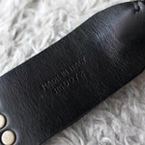 ディオール CDロゴバックル スタッズ レザー ベルト ブラック - NEWSED