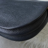 クリスチャン ディオール CDロゴ ゴールド金具 レザー ショルダーバッグ ネイビー - NEWSED