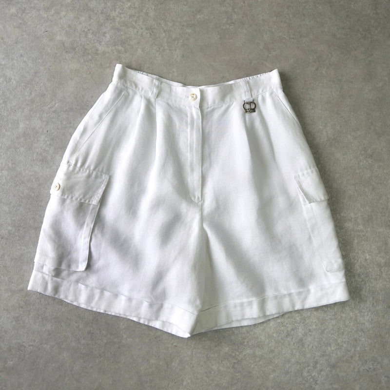 クリスチャン ディオール スポーツ CDロゴ キュロットパンツ ショートパンツ レディース ホワイト - NEWSED