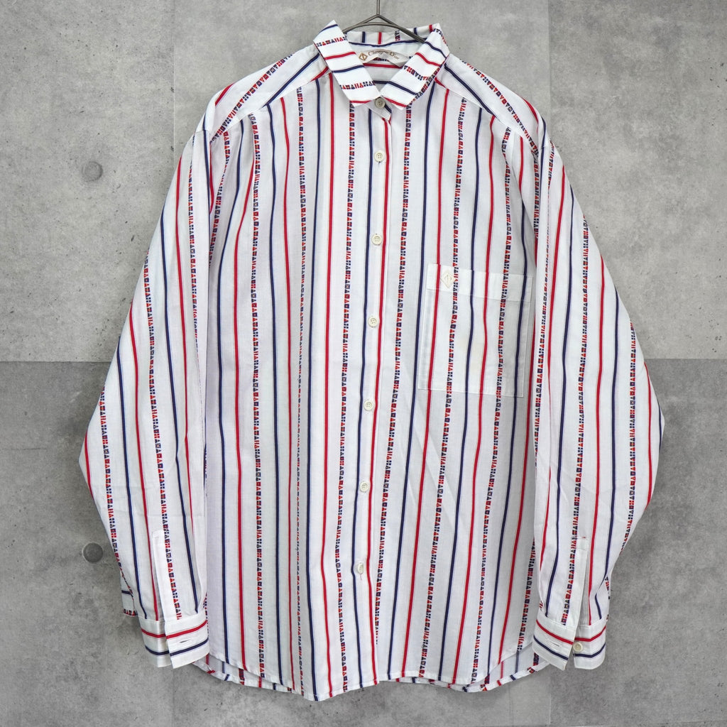90s christian dior sport stripe ストライプ ポロ Christian dior striped polo shirt - Gem