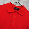 クリスチャン ディオール ヴィンテージ CDロゴ 半袖ポロシャツ レッド