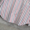 Christian Dior Sport Vintage Striped CD Logo Long Sleeve Shirt in White, Red, and Navy