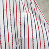 Christian Dior Sport Vintage Striped CD Logo Long Sleeve Shirt in White, Red, and Navy