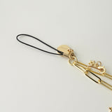 ディオール CDロゴ スター GP ゴールド チェーン ストラップ キーホルダー チャーム 箱付き 新品未使用品 - NEWSED