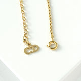 クリスチャン ディオール ヴィンテージ CDロゴ ネックレス GP - NEWSED