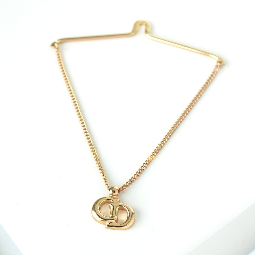 クリスチャン ディオール CDロゴ ブレスレット GPゴールド