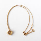 クリスチャン ディオール CDロゴ ハート GP ネックレス ゴールド - NEWSED