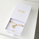 ディオール CDロゴ スター GP ゴールド チェーン ストラップ キーホルダー チャーム 箱付き 新品未使用品 - NEWSED