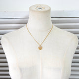 クリスチャンディオール CDロゴ ネックレス GPゴールド - NEWSED