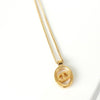 Christian Dior CD 标志 GP 金项链