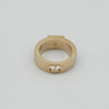 Dior x Denim Tears CD Logo K18 Green Ring, Size S / 17