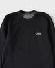 コム デ ギャルソン CDG ロゴ スウェット ブラック レディース