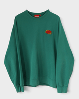 Chain Logo Crewneck シュプリーム スウェット グリーン XL メンズ - NEWSED