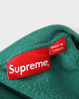 Chain Logo Crewneck シュプリーム スウェット グリーン XL メンズ - NEWSED