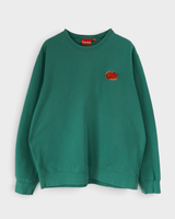 Chain Logo Crewneck シュプリーム スウェット グリーン XL メンズ - NEWSED