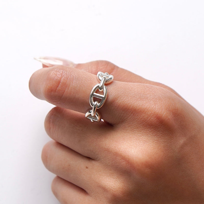 Chaine d'ancre Silver 925 Ring Size:52 - NEWSED