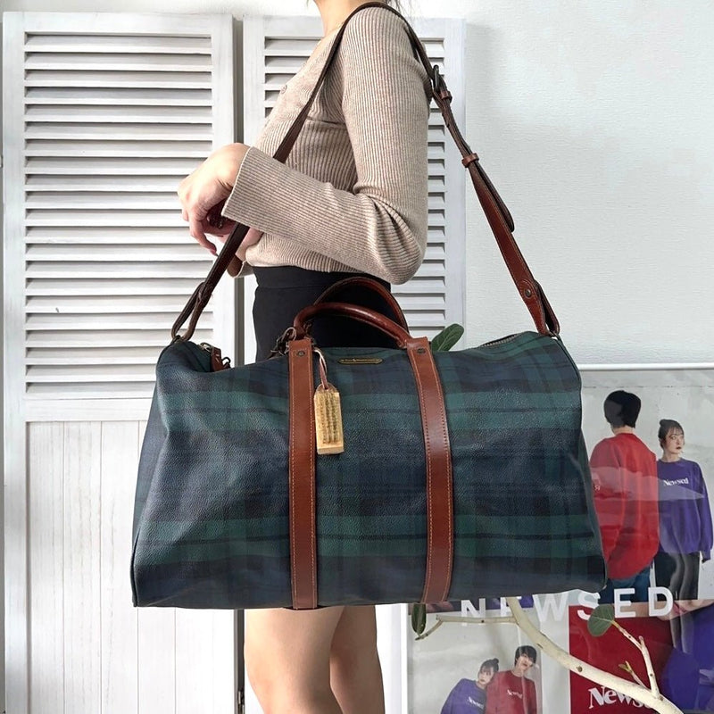 Check Boston Bag - NEWSED