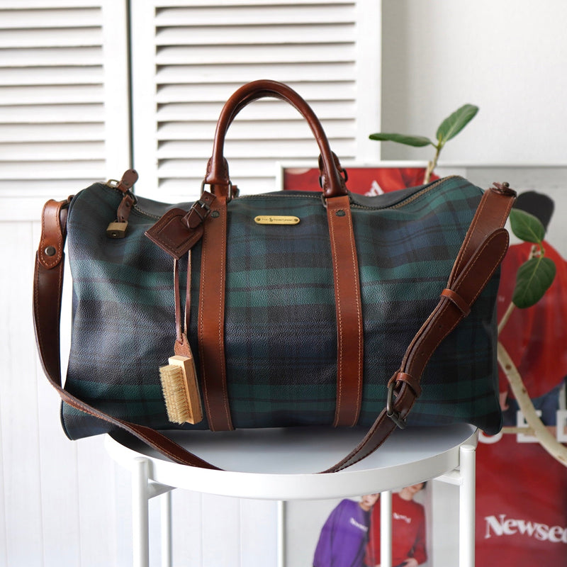 Check Boston Bag - NEWSED