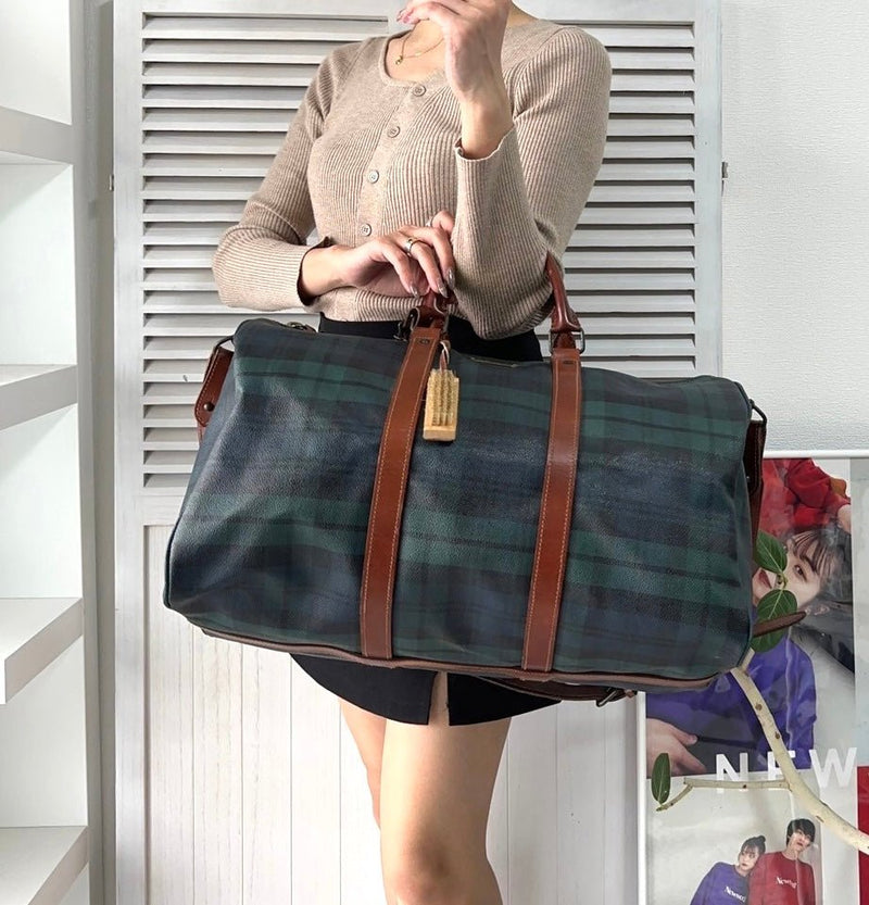 Check Boston Bag - NEWSED