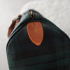 Check Mini Boston Bag