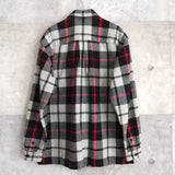 Check Pattern Zip - up Jacket - NEWSED