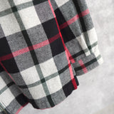 Check Pattern Zip - up Jacket - NEWSED