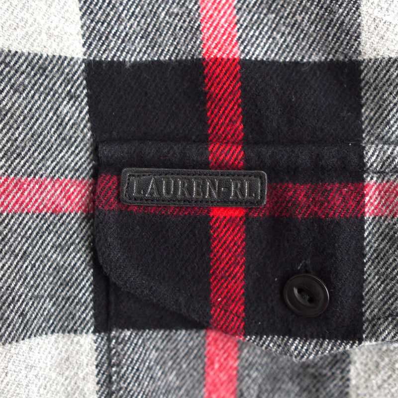 Check Pattern Zip - up Jacket - NEWSED