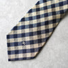 Check patterned tie