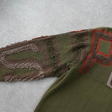 Chenille Logo Sweater シュプリーム ロゴ ニット カーキ メンズ - NEWSED