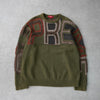 Chenille Logo Sweater シュプリーム ロゴ ニット カーキ メンズ