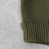 Chenille Logo Sweater シュプリーム ロゴ ニット カーキ メンズ - NEWSED