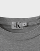 カルバンクライン ジーンズ ヴィンテージ CKロゴ Tシャツ グレー M レディース