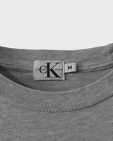 カルバンクライン ジーンズ ヴィンテージ CKロゴ Tシャツ グレー M レディース - NEWSED