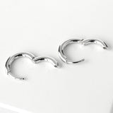 トムウッド Classic Hoops Small シルバー ピアス 未使用品 保存袋付き - NEWSED