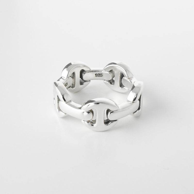 ホーセンブース CLASSIC TRI - LINK シルバー925 指輪 リング サイズ10 / 21号 新品仕上げ - NEWSED